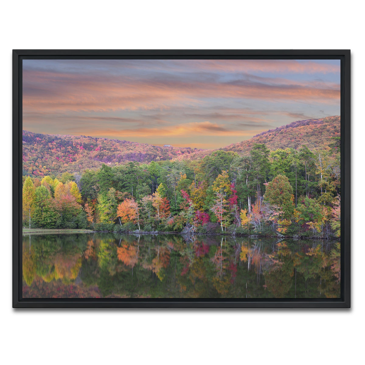 AUTO-MOCKUP WHITE | Cheaha State Park | 1 Piece | Black Framed Canvas | group=4x3