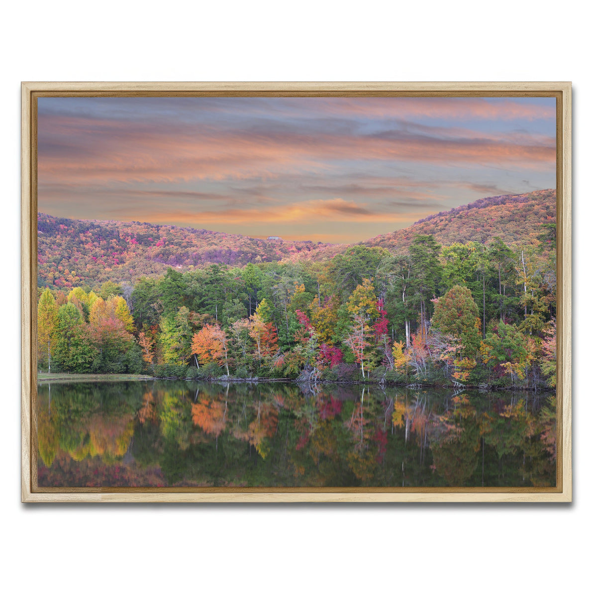 AUTO-MOCKUP WHITE | Cheaha State Park | 1 Piece | Natural Framed Canvas | group=4x3