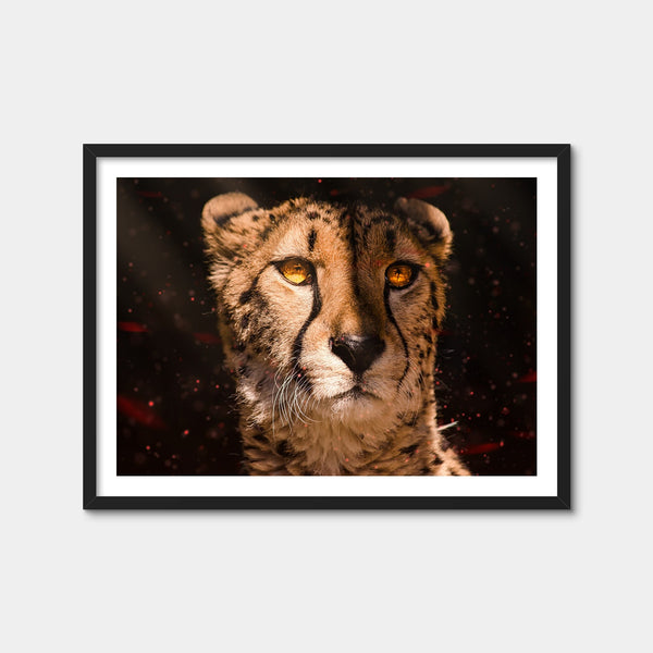 Cheetah Wall Art — Framed Print Format preview