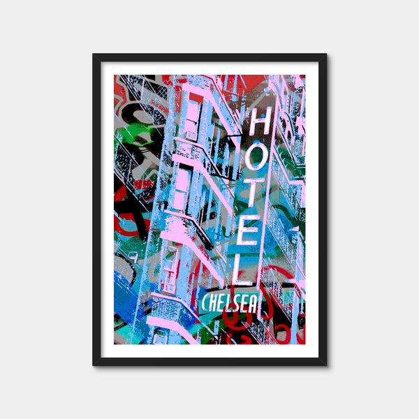 Chelsea Hotel Wall Art — Framed Print Format preview