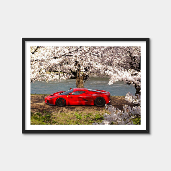 Cherry Blossom Wall Art — Framed Print Format preview