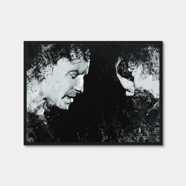 Chester Bennington Wall Art — Framed Canvas Format preview