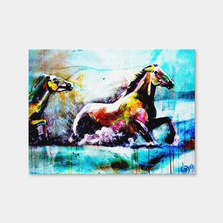 AUTO-MOCKUP WHITE | Chevaux | 1 Piece | Gallery Wrap Canvas | group=4x3
