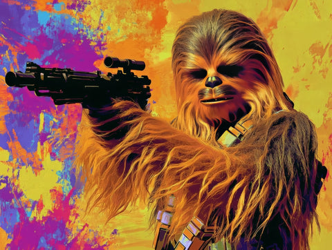 Chewbacca Star Wars Wall Art