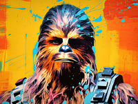 Chewbacca Warhol Wall Art