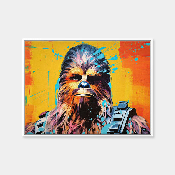 Chewbacca Warhol Wall Art — Framed Canvas Format preview