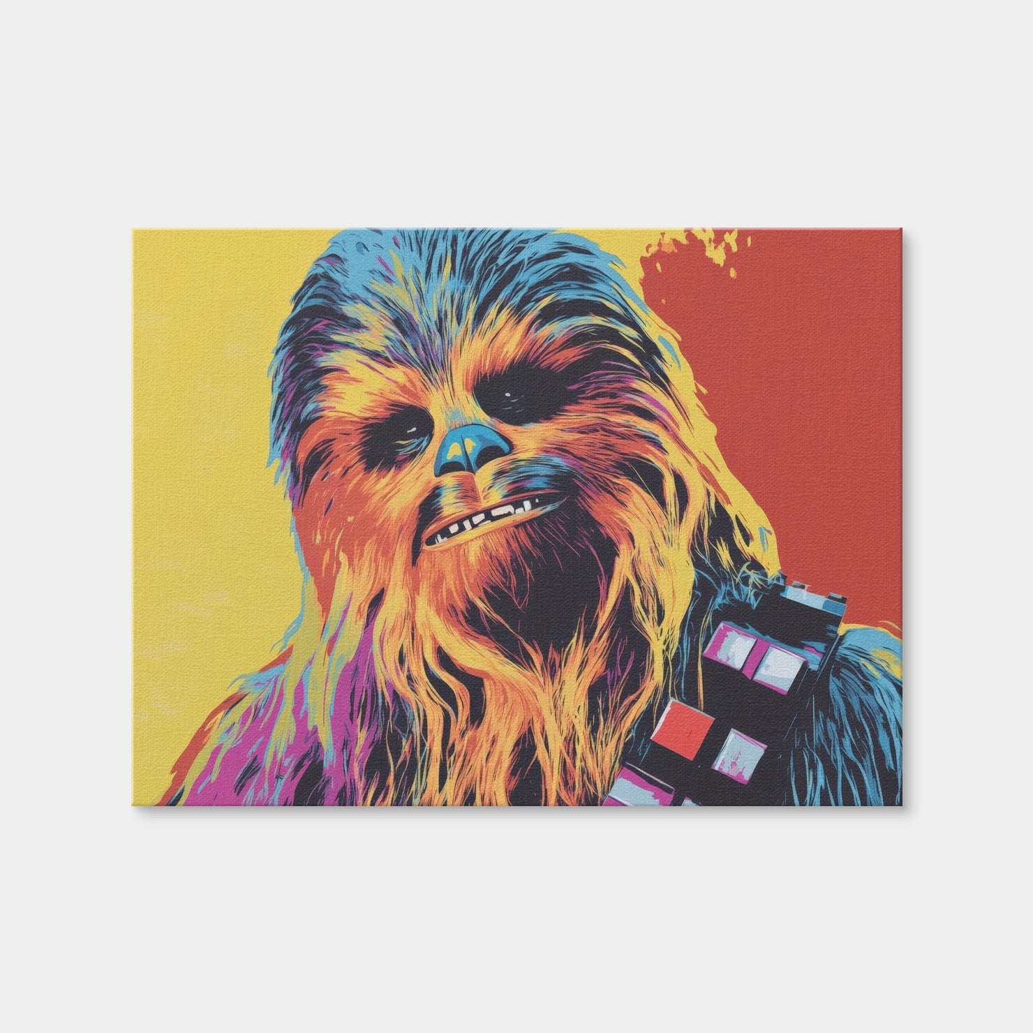 AUTO-MOCKUP WHITE | Chewbacca | 1 Piece | Gallery Wrap Canvas | group=4x3