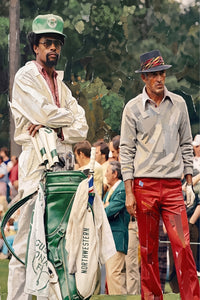 Chi-Chi Rodriguez & Caddie Wall Art