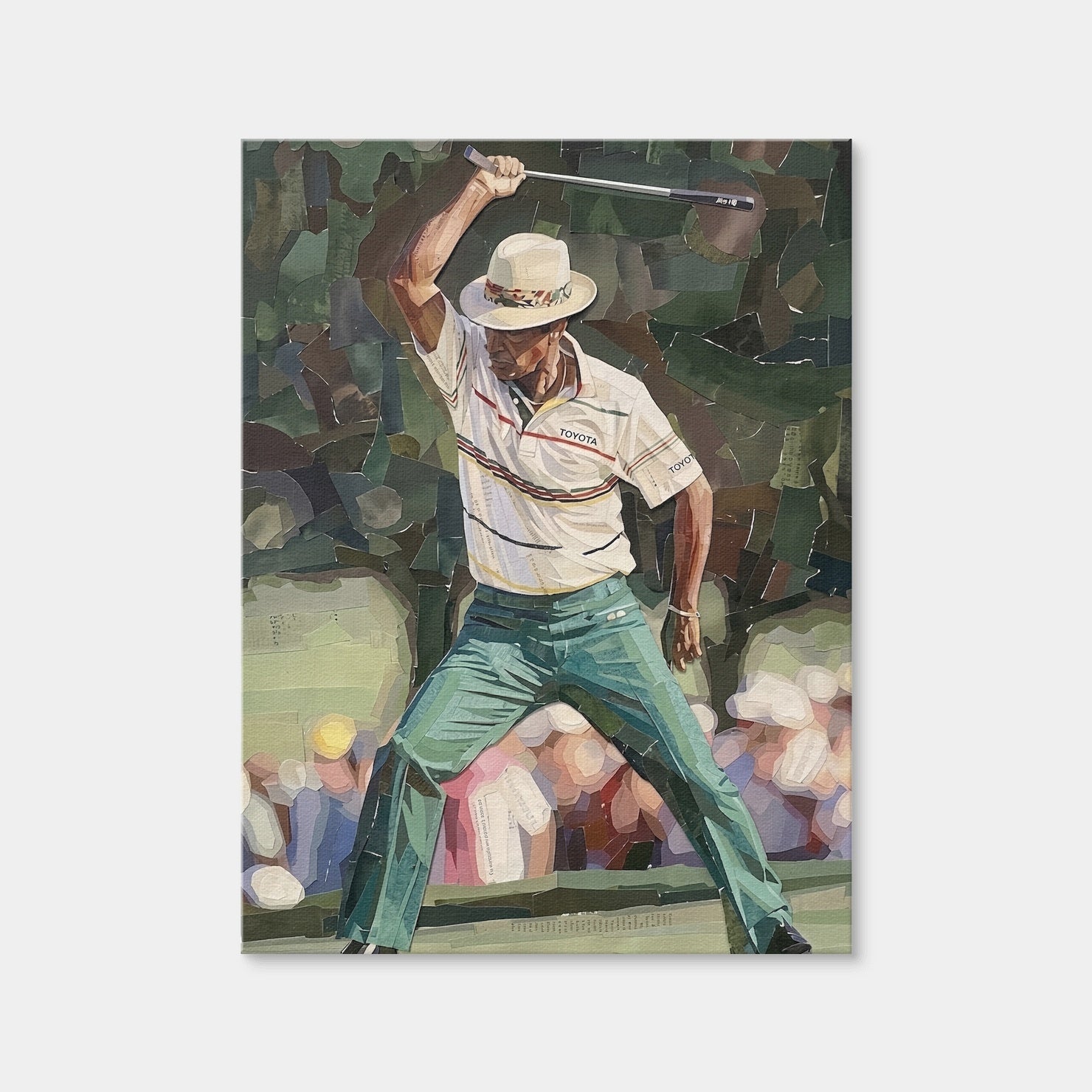 AUTO-MOCKUP WHITE | Chi-Chi Rodriguez Sword Dance | 1 Piece | Gallery Wrap Canvas | group=3x4