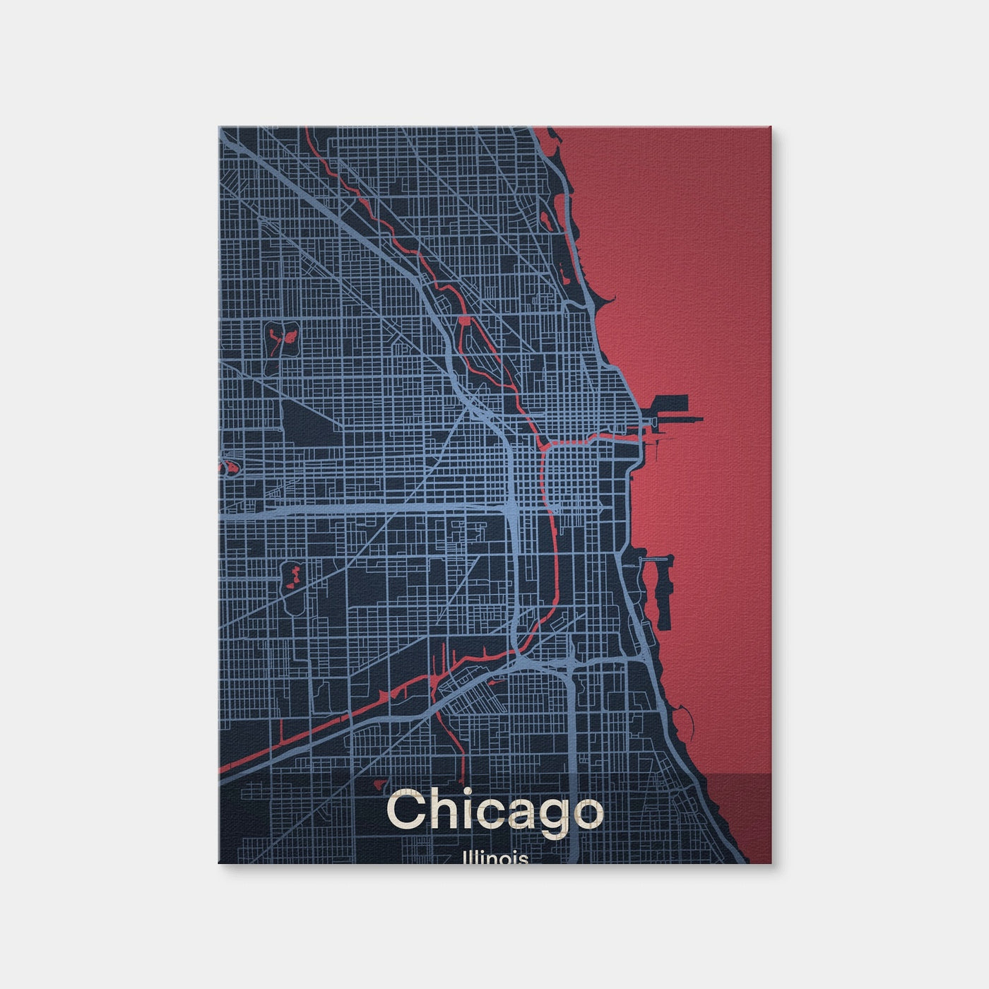 AUTO-MOCKUP WHITE | Chicago | 1 Piece | Gallery Wrap Canvas | group=3x4