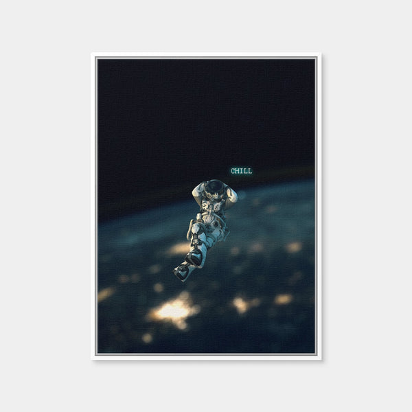 Chill Wall Art — Framed Canvas Format preview