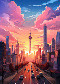 China - Shanghai Wall Art