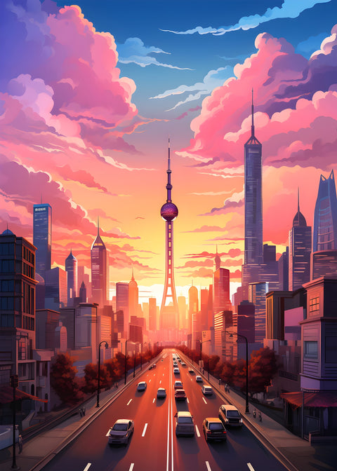 China - Shanghai Wall Art