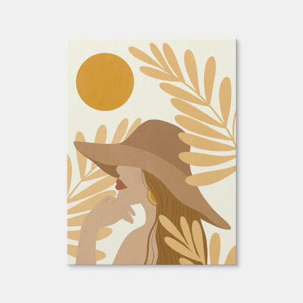 Chique and Wistful Wall Art — Canvas Wrap Format preview