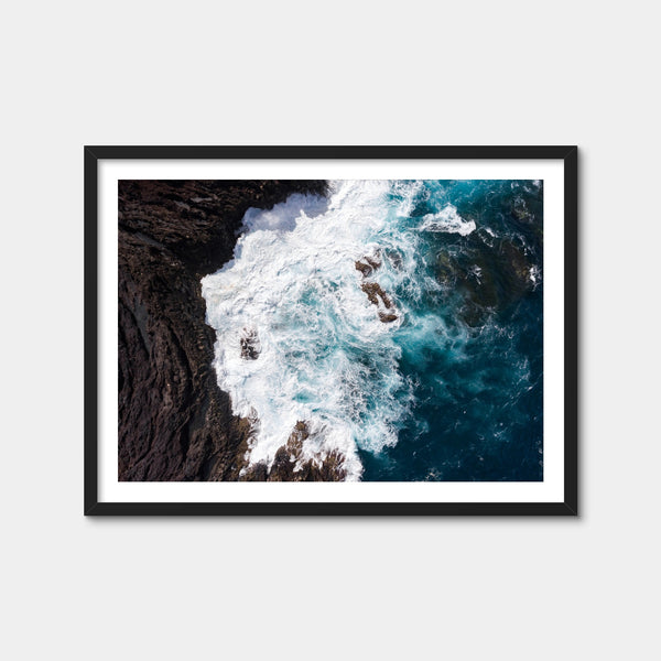 Choppy Waters Wall Art — Framed Print Format preview