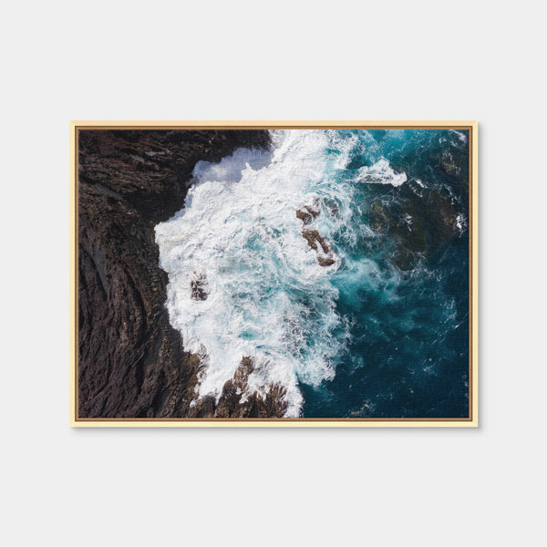 Choppy Waters Wall Art — Framed Canvas Format preview