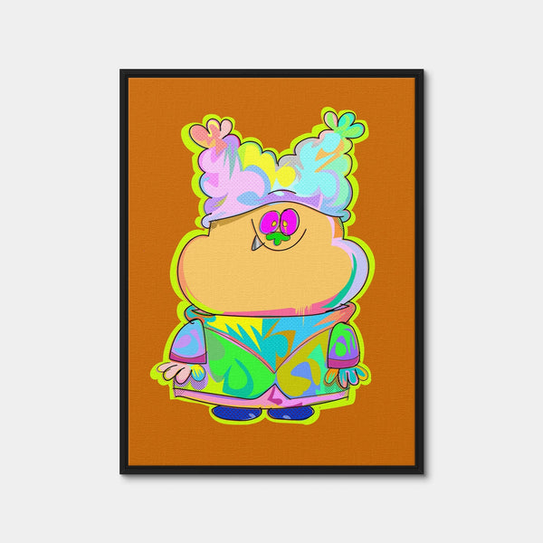Chowder Wall Art — Framed Canvas Format preview