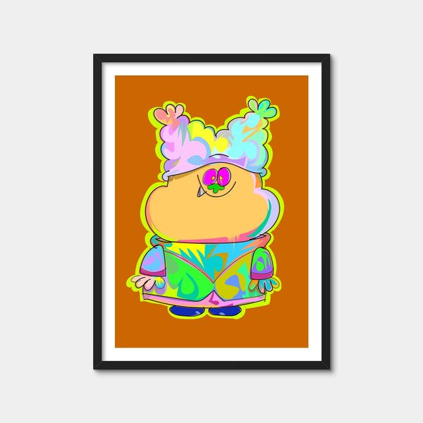 Chowder Wall Art — Framed Print Format preview