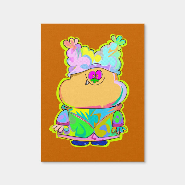Chowder Wall Art — Canvas Wrap Format preview