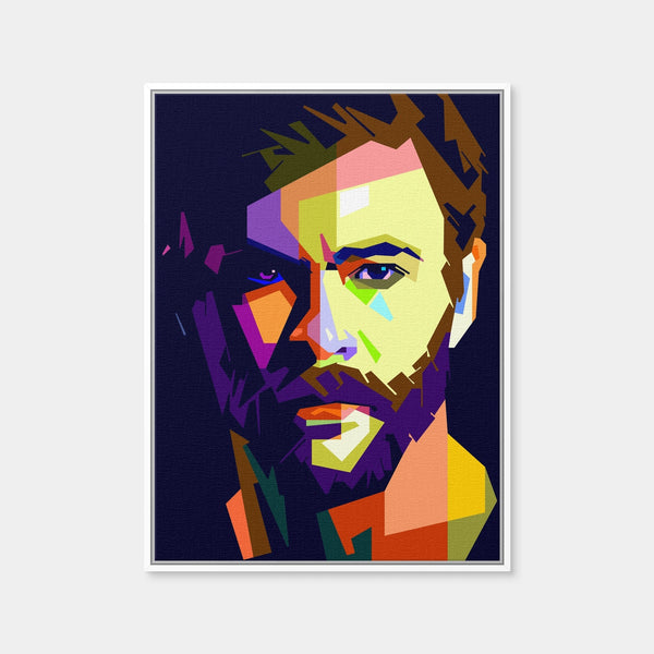 Chris Hemsworth Wall Art — Framed Canvas Format preview