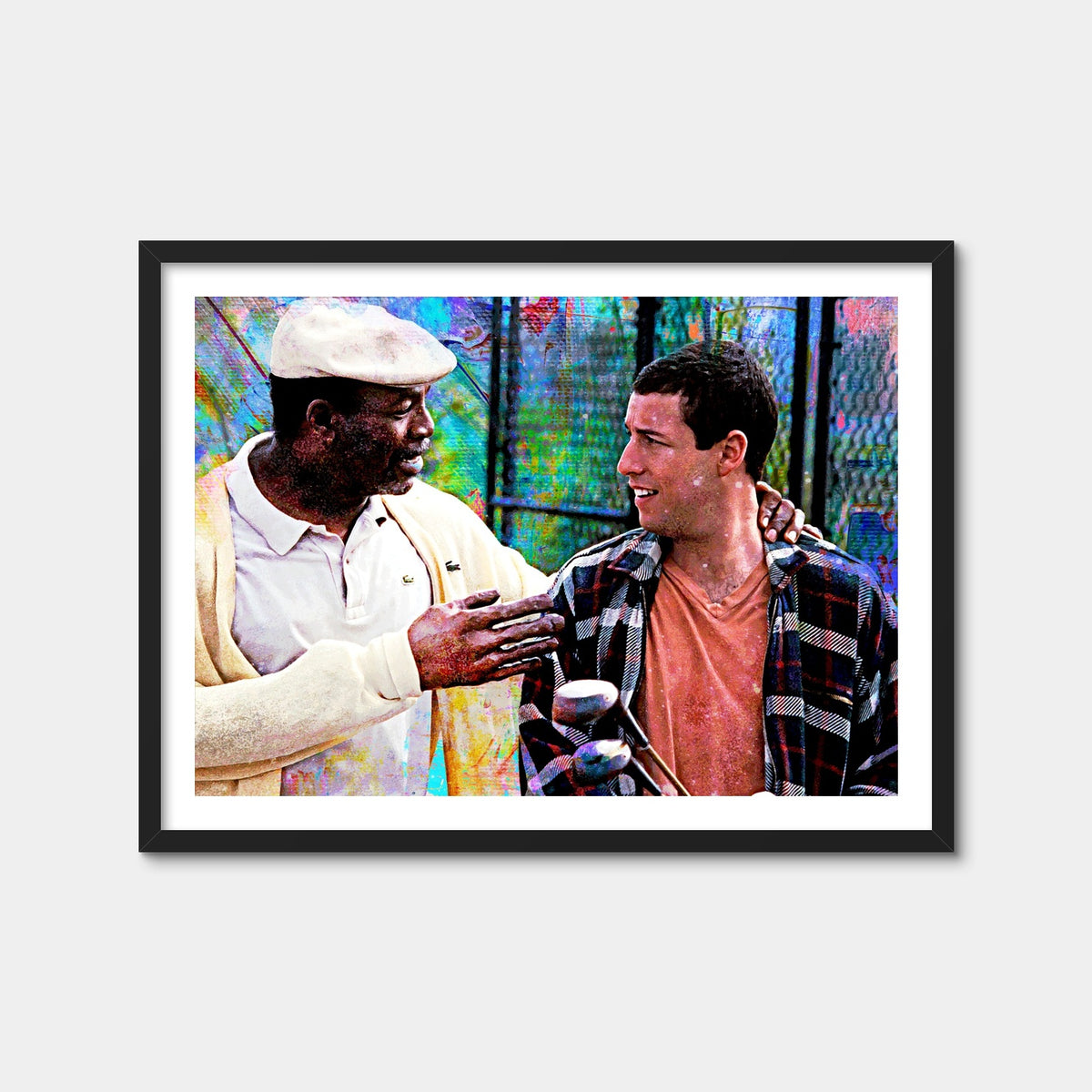 AUTO-MOCKUP WHITE | Chubbs & Happy | 1 Piece | Black Framed Print | group=4x3