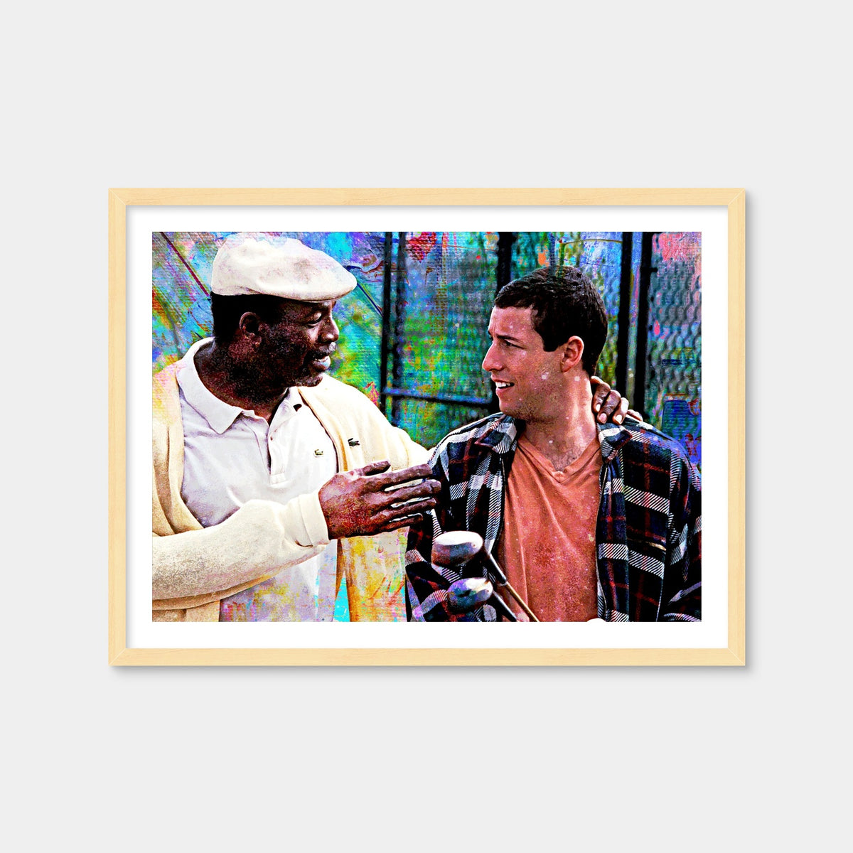 AUTO-MOCKUP WHITE | Chubbs & Happy | 1 Piece | Natural Framed Print | group=4x3