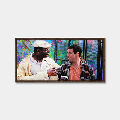 AUTO-MOCKUP WHITE | Chubbs & Happy | 1 Piece | Walnut Framed Canvas | group=2x1