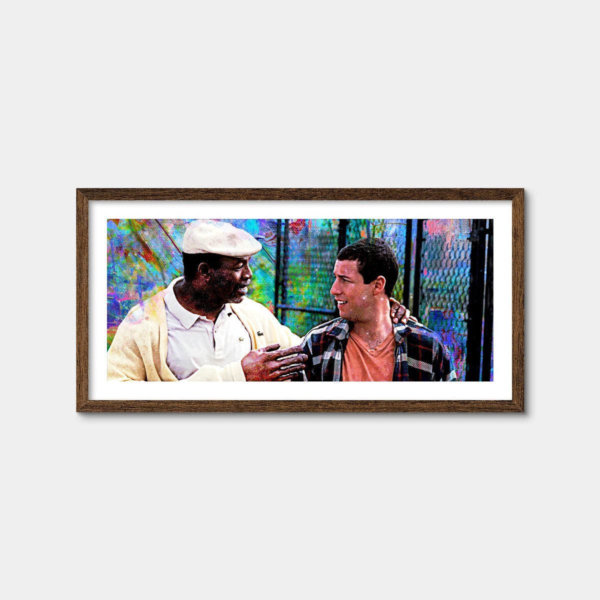 AUTO-MOCKUP WHITE | Chubbs & Happy | 1 Piece | Walnut Framed Print | group=2x1