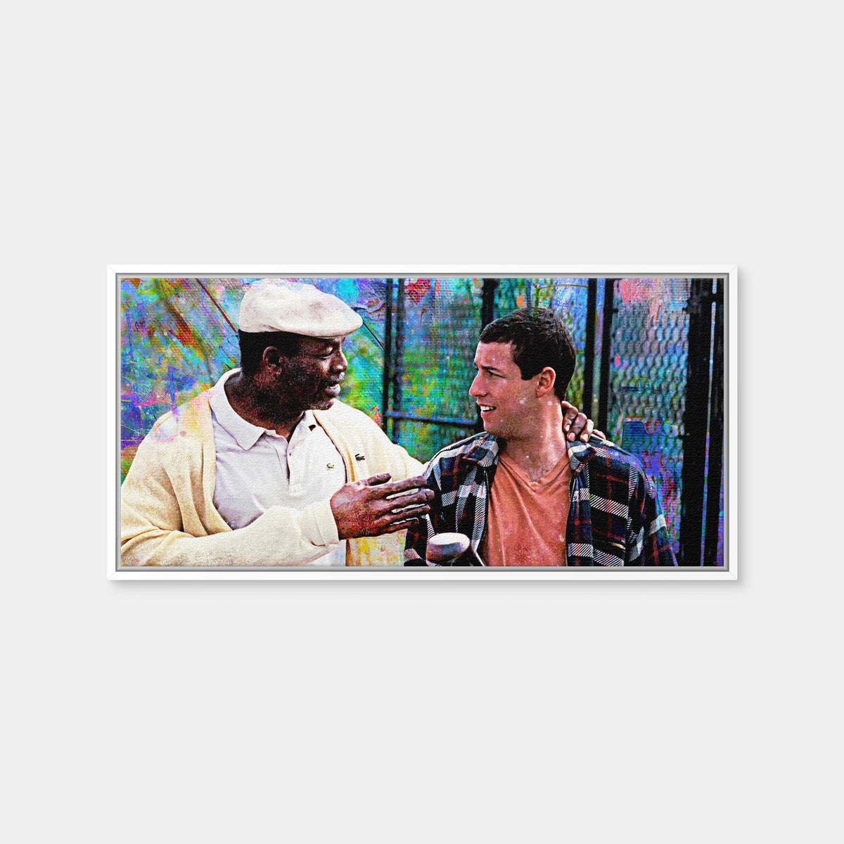 AUTO-MOCKUP WHITE | Chubbs & Happy | 1 Piece | White Framed Canvas | group=2x1