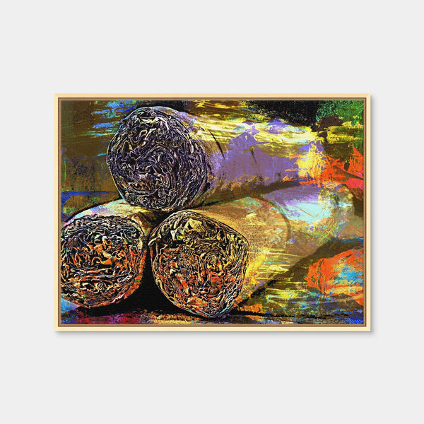 Cigars Abstract Wall Art — Framed Canvas Format preview