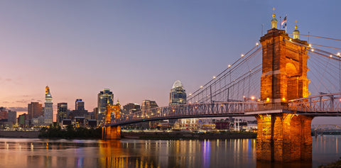 Cincinnati Skyline Wall Art