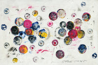 Circle pink Wall Art