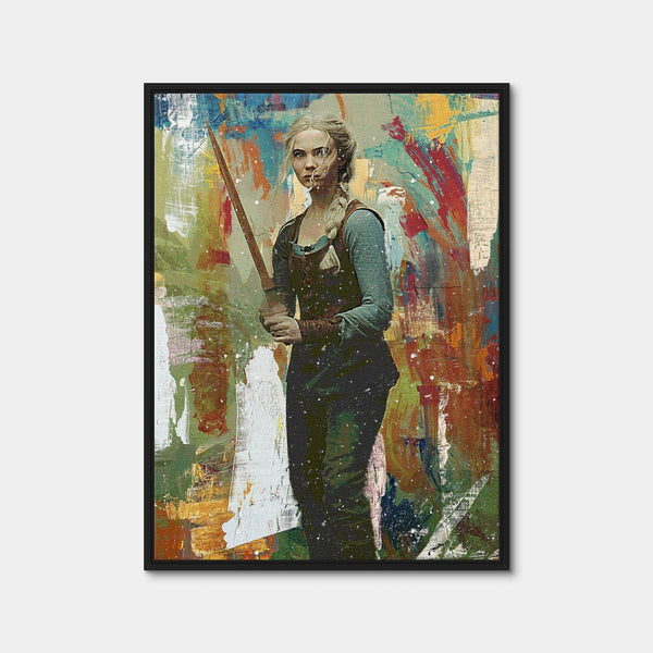 Ciri Wall Art — Framed Canvas Format preview