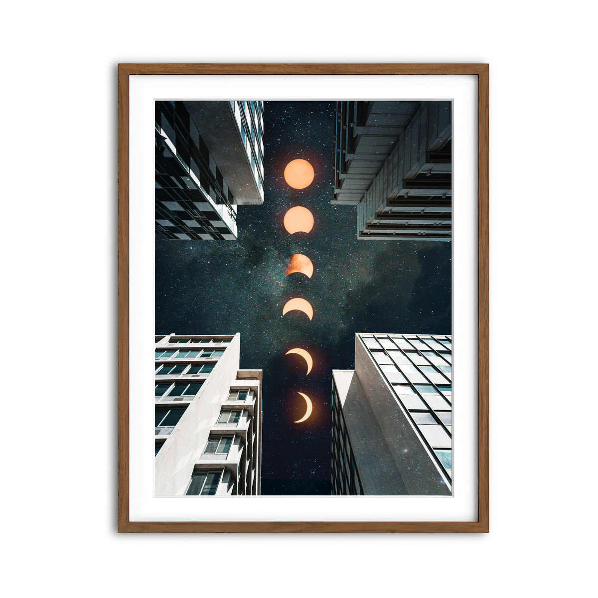 Framed Print 3x4 Walnut