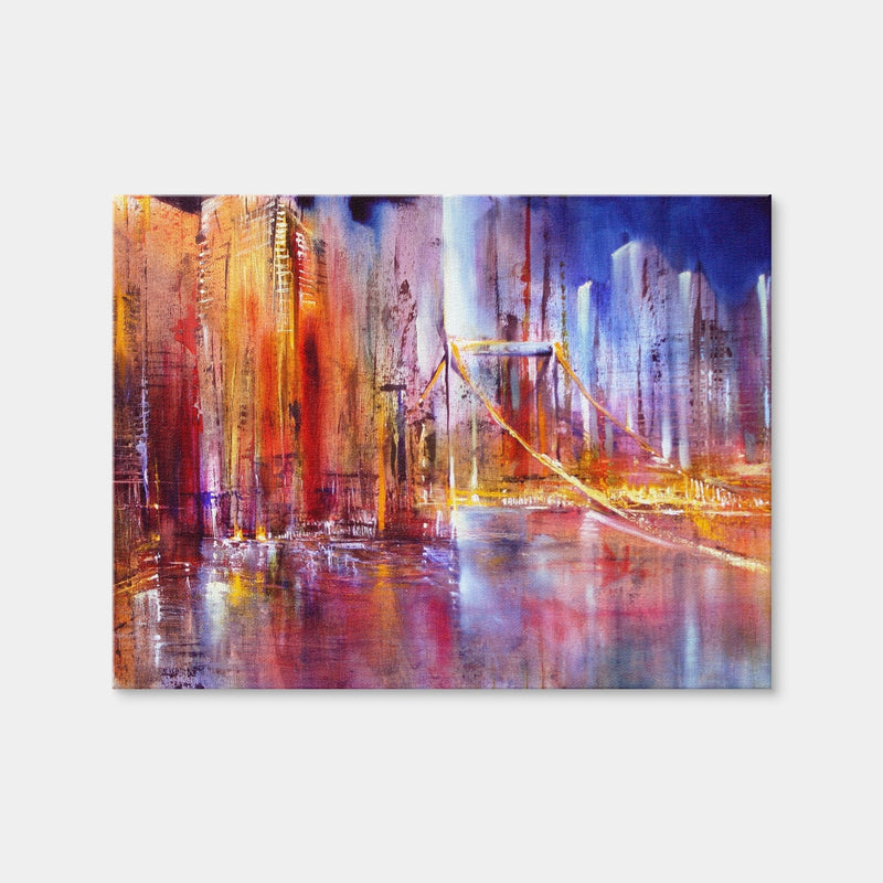 AUTO-MOCKUP WHITE | City Scape | 1 Piece | Gallery Wrap | group=4x3