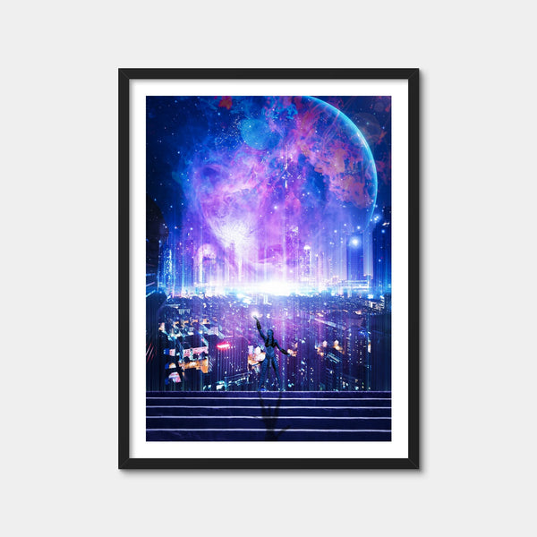 City of Angels Wall Art — Framed Print Format preview