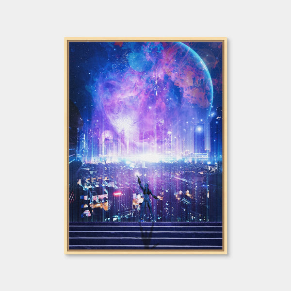 City of Angels Wall Art — Framed Canvas Format preview