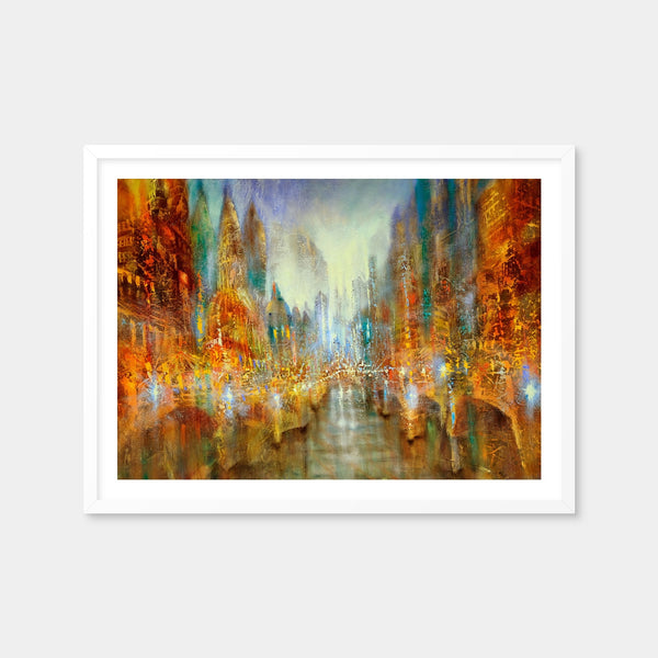 City of Lights Wall Art — Framed Print Format preview