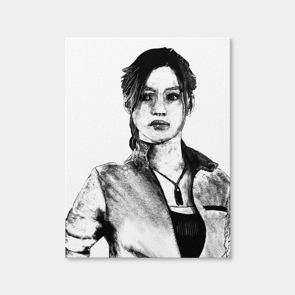 Claire Wall Art — Canvas Wrap Format preview