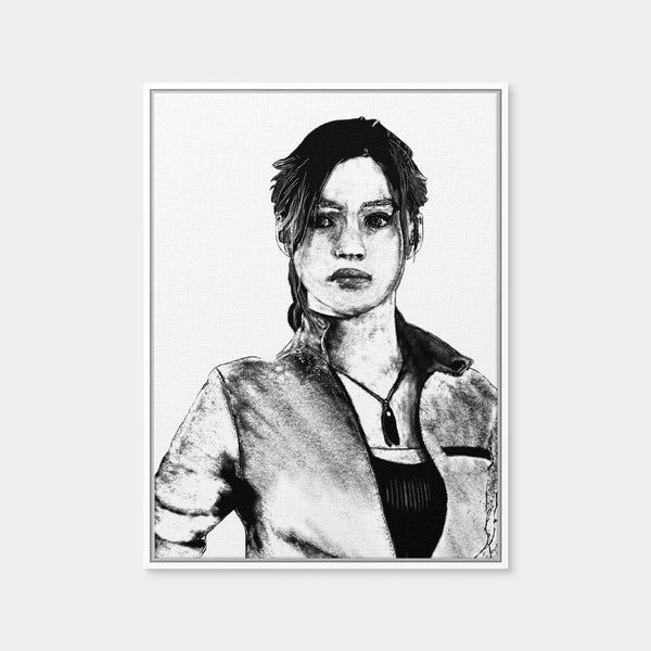 Claire Wall Art — Framed Canvas Format preview
