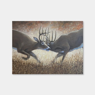 AUTO-MOCKUP WHITE | Clashing Elk | 1 Piece | Gallery Wrap Canvas | group=4x3