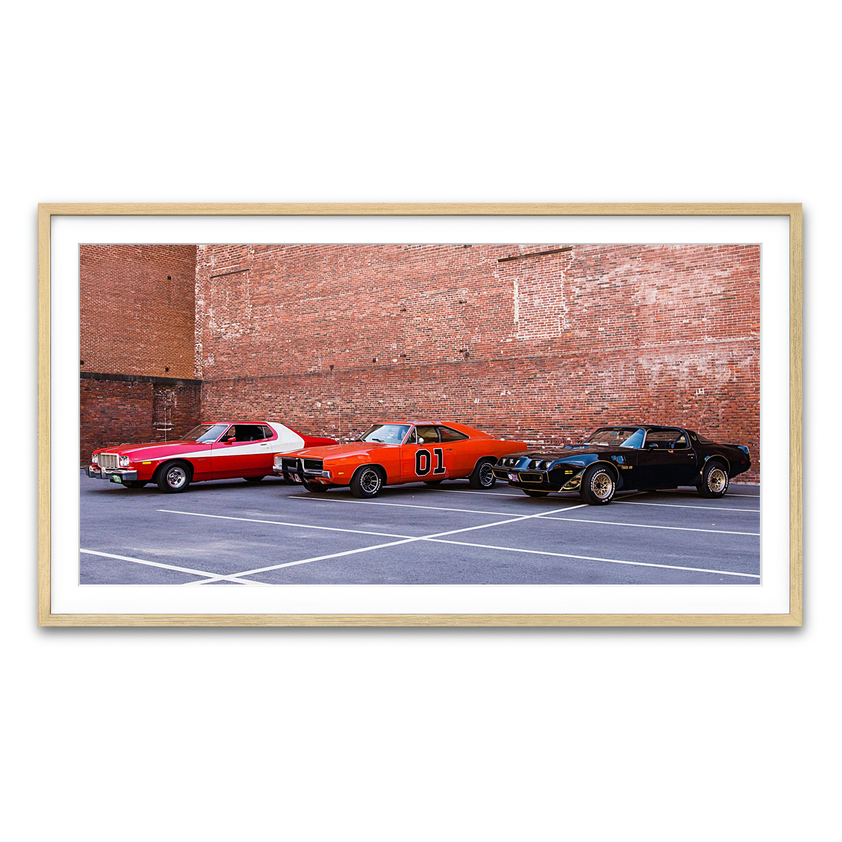 Classic Movie Cars Wall Art