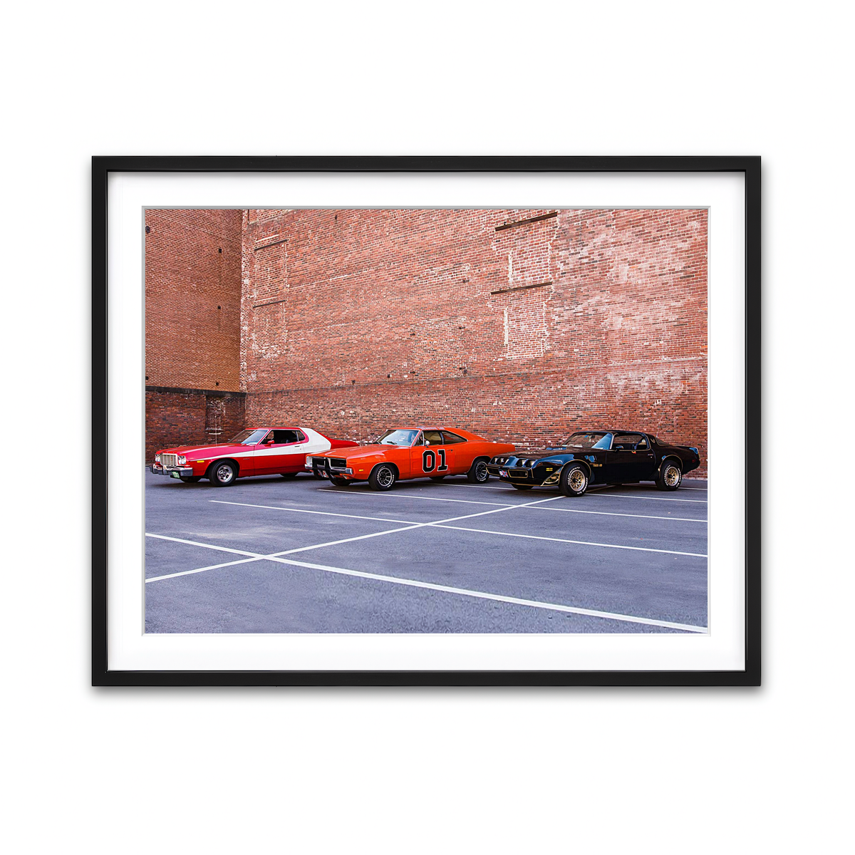 Classic Movie Cars Wall Art