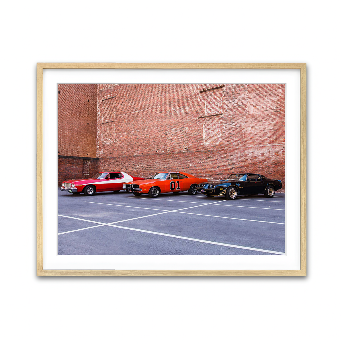 Classic Movie Cars Wall Art