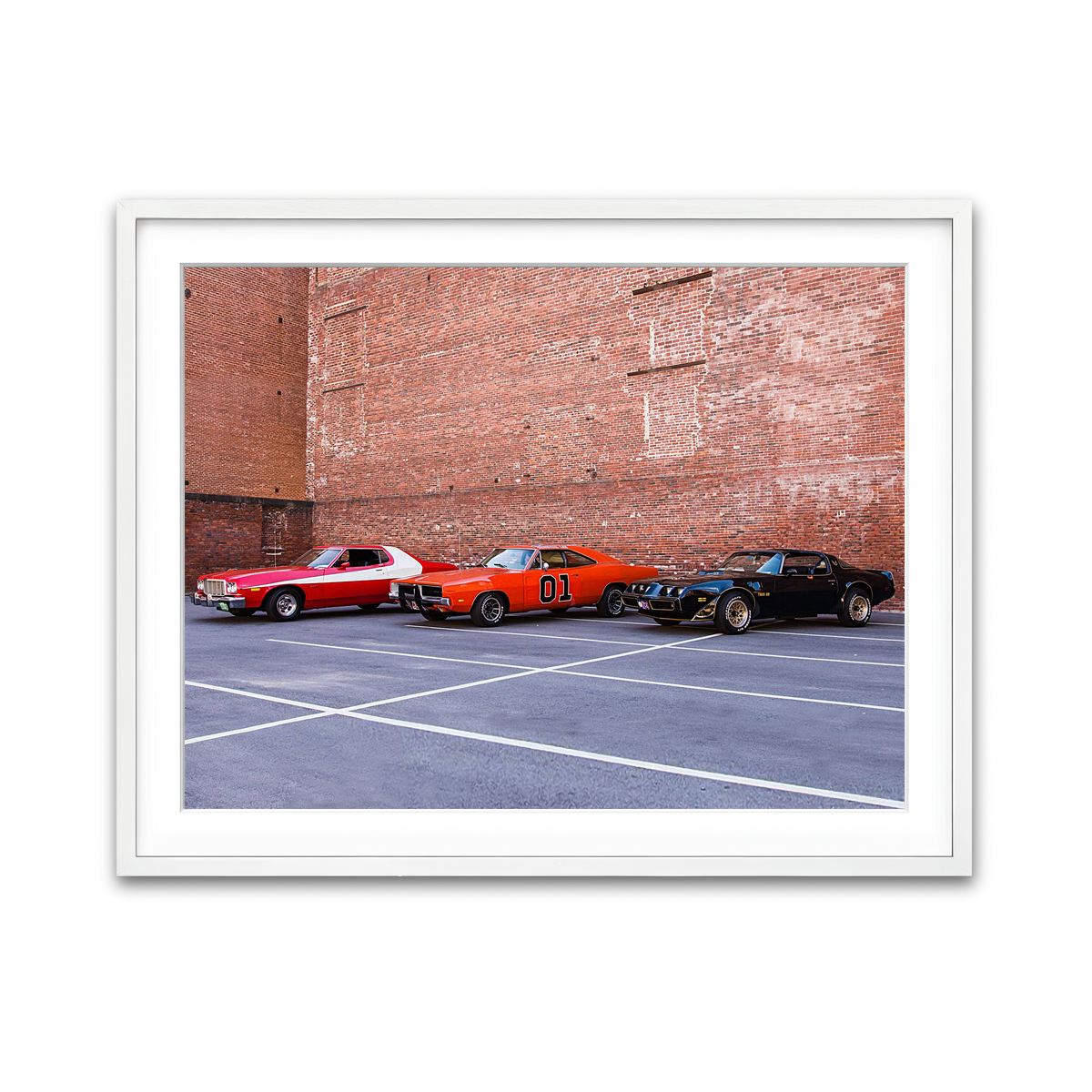 Classic Movie Cars Wall Art