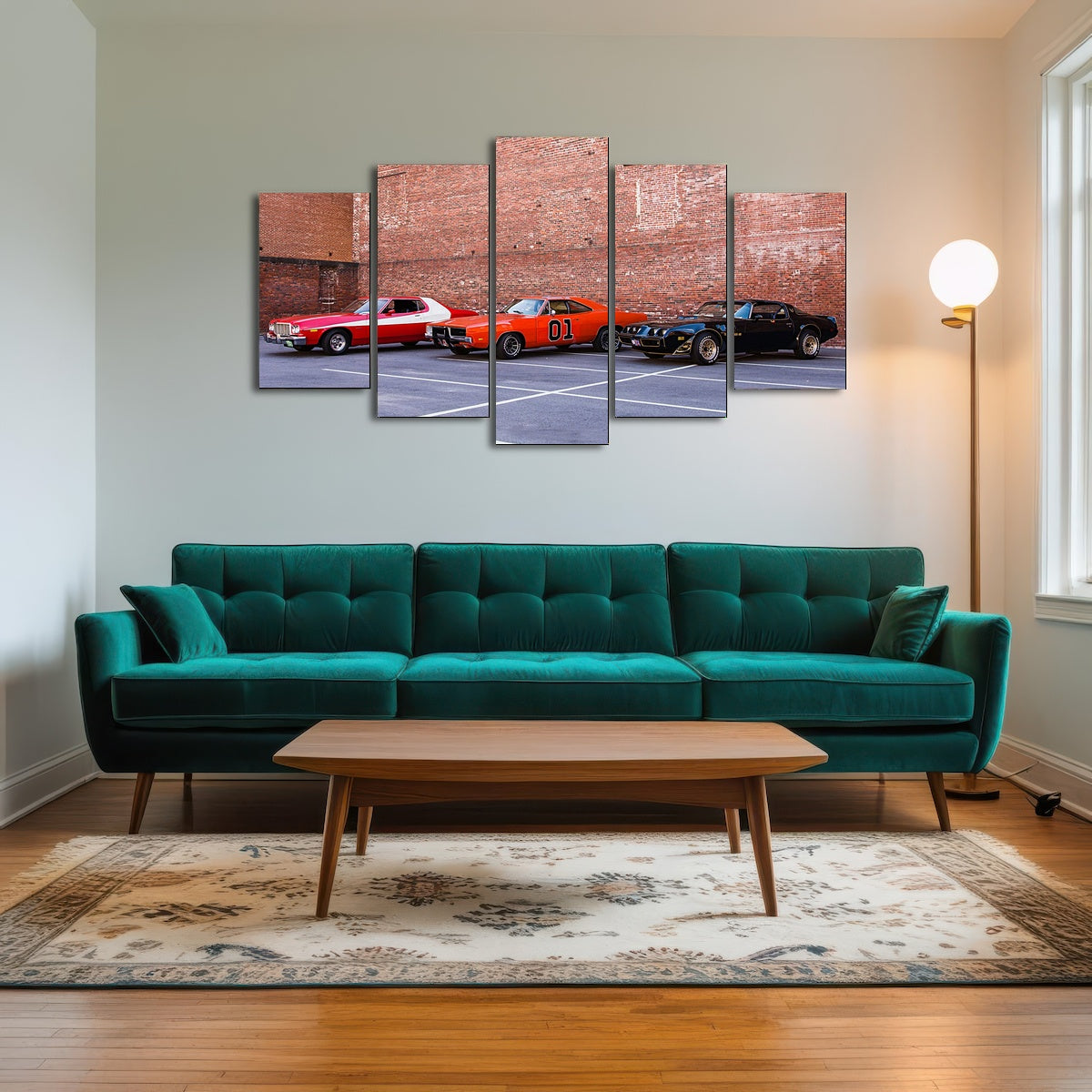 Classic Movie Cars Wall Art