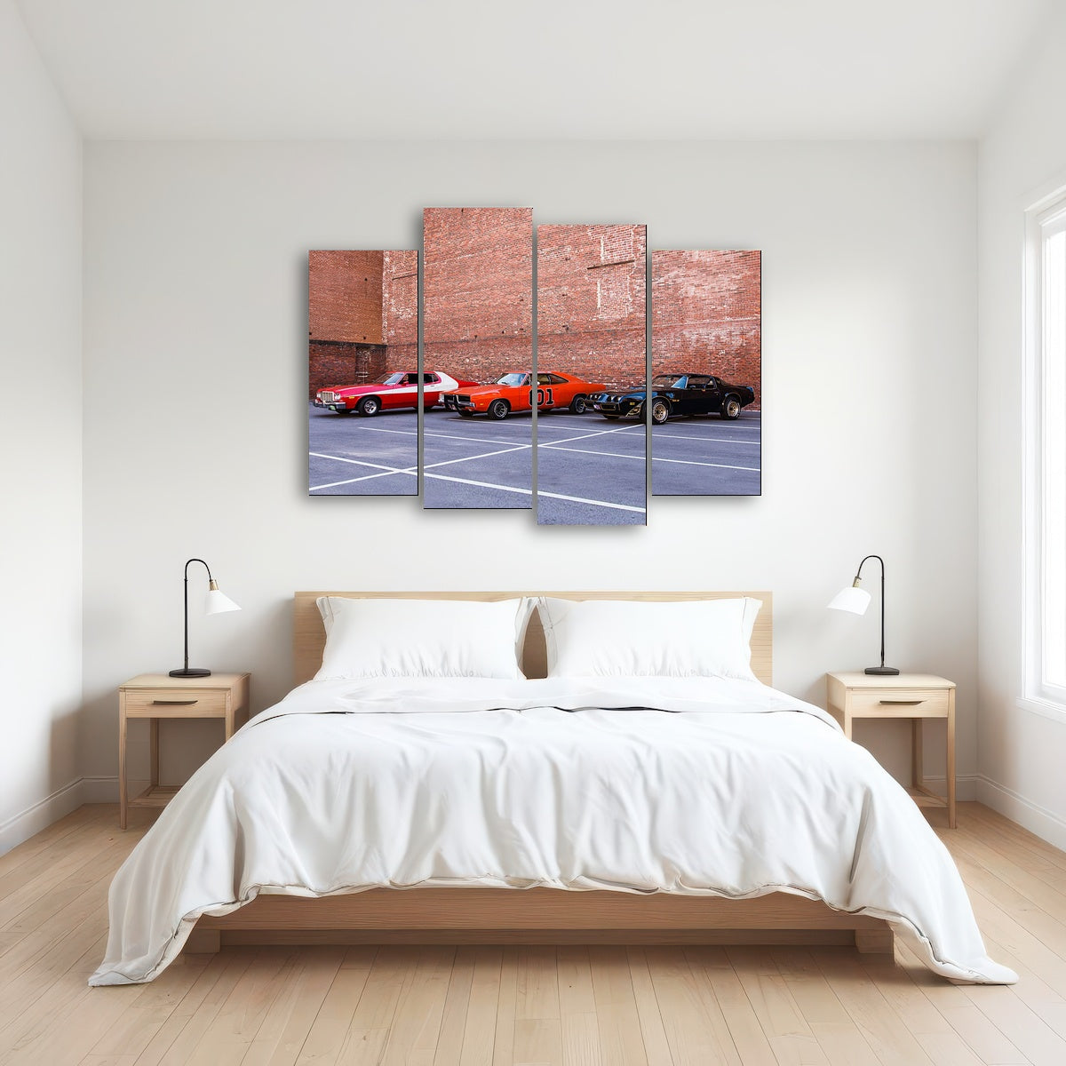 Classic Movie Cars Wall Art