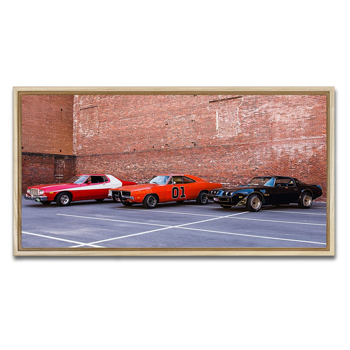Classic Movie Cars Wall Art