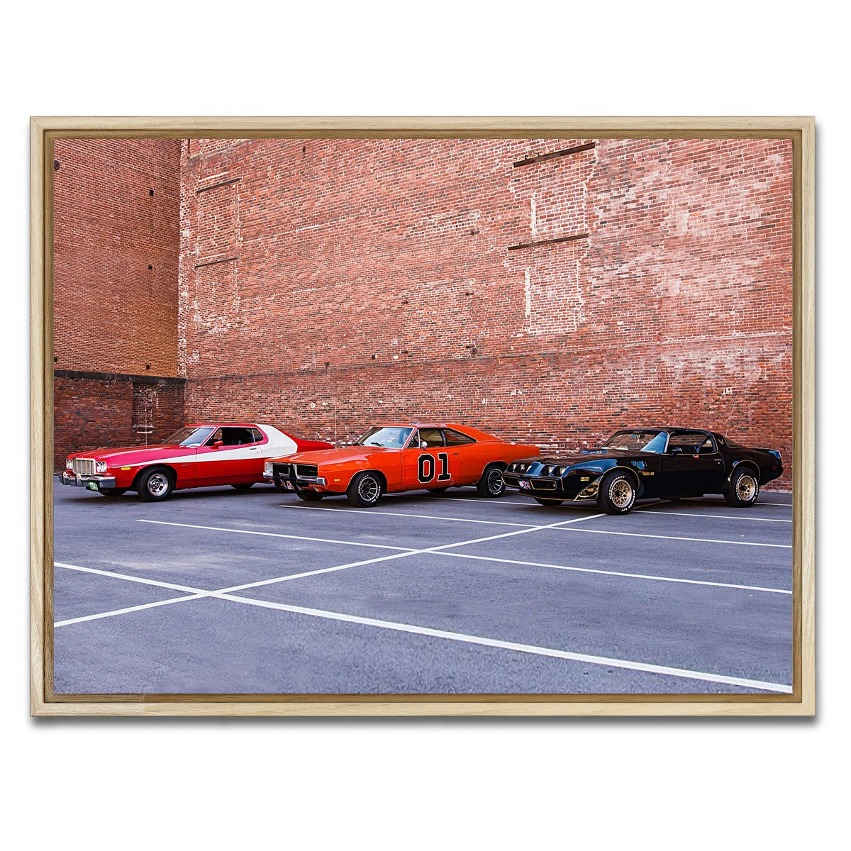 Classic Movie Cars Wall Art