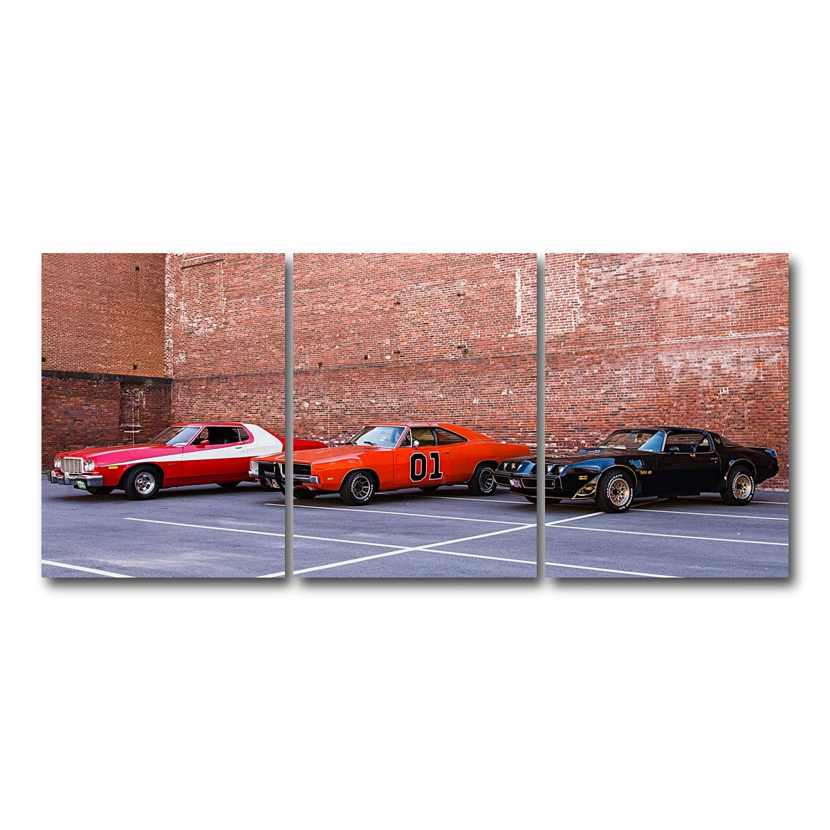 Classic Movie Cars Wall Art